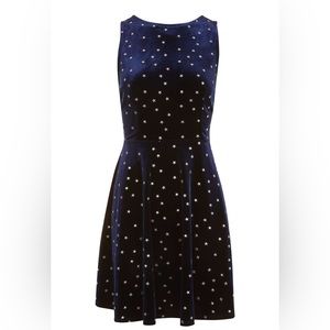 Blue Velvet Topshop Mini